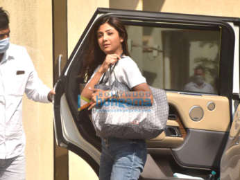 Photos: Shilpa Shetty snapped at Sabbir Khan's office in Andheri