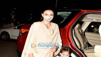Photos: Soha Ali Khan and Inaaya Naumi Kemmu snapped in Bandra