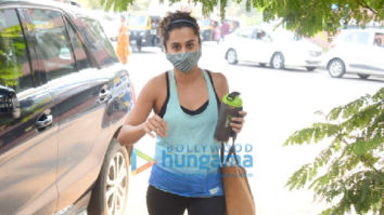 Photos: Taapsee Pannu snapped at salon in Bandra