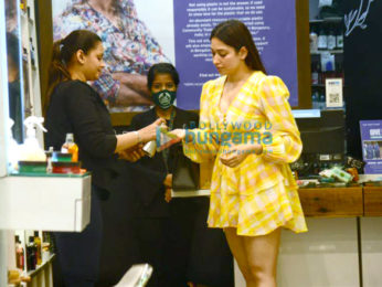 Photos: Tamannaah Bhatia snapped at The Body Shop in Juhu
