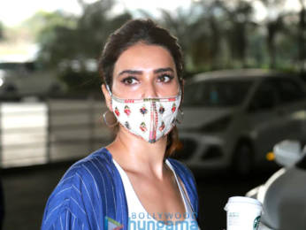 Photos: Tusshar Kapoor, Pooja Hegde and Karishma Tanna snapped at the airport