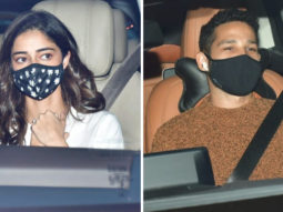 SPOTTED – Ananya Panday and Siddhant Chaturvedi in Bandra