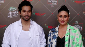 SPOTTED – Varun Dhawan and Kareena Kapoor at Mehboob studio