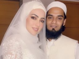 Sana Khan shares stunning pictures with husband Mufti Anas from her wedding day