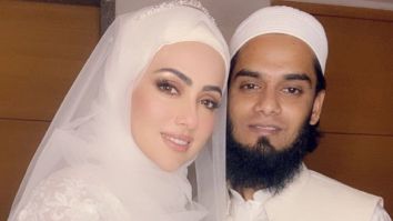 Sana Khan shares stunning pictures with husband Mufti Anas from her wedding day
