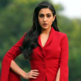 Sara Ali Khan looks ravishing in red for the Coolie No. 1 trailer launch