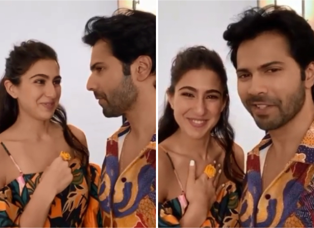 Sara Ali Khan's 'knock knock' joke stumps Varun Dhawan, watch video