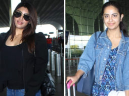 Spotted – Aastha Gill, Avika Gor, Akansha Puri and Himansh Kohli at Airport