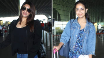 Spotted – Aastha Gill, Avika Gor, Akansha Puri and Himansh Kohli at Airport