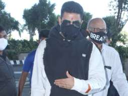 Spotted – Abhishek Bachchan and Sharad Kelkar at Airport