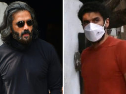 Suniel Shetty and Aditya Roy Kapur snapped at Hakim Aalim’s salon