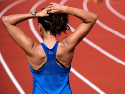 Taapsee Pannu flaunts her chiseled back while sharing a glimpse from Rashmi Rocket