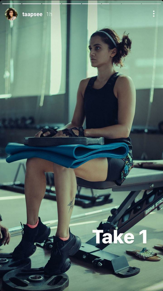 Taapsee Pannu's workout regime for Rashmi Rocket is pretty intense Taapsee Pannu's workout regime for Rashmi Rocket is pretty intense