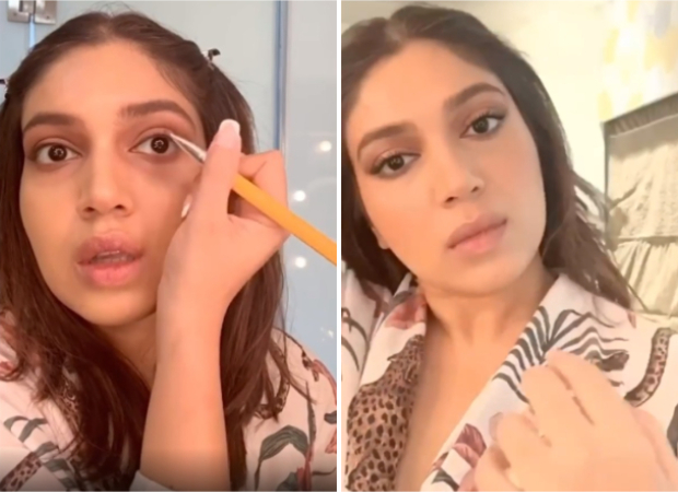 This shimmery glam make-up tutorial by Bhumi Pednekar is perfect for Diwali