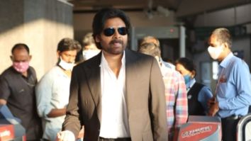 Pawan Kalyan interacts with passengers as he takes a metro to reach Vakeel Saab sets; see pics 