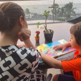 Gauri Khan shares picture of AbRam Khan reading Karan Johar's book ‘The Big Thoughts of Little Luv’