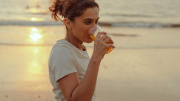 Taapsee Pannu reveals the ingredients of her natural fat burning powerhouse drink that she has been consuming during her athletic training