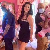 Sunny Leone rocks the LBD as she shoots for a video
