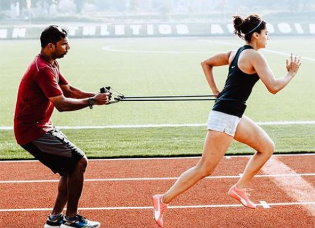 Taapsee Pannu shares glimpses from her intense training session on