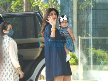 Photos: Shilpa Shetty snapped in Andheri