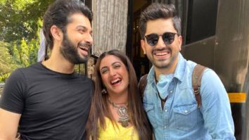 Zain Imam meets Naagin 5 stars Surbhi Chandna and Sharad Malhotra, the trio poses happily