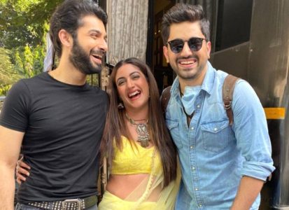 Zain Imam Xxx Video - Zain Imam meets Naagin 5 stars Surbhi Chandna and Sharad Malhotra, the trio  poses happily : Bollywood News - Bollywood Hungama