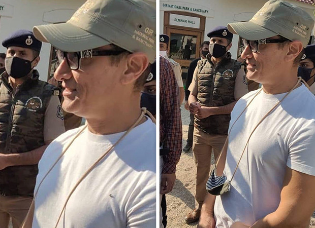 Aamir Khan and Kiran Rao celebrate their 15th wedding anniversary at Gir National Park Aamir Khan and Kiran Rao celebrate their 15th wedding anniversary at Gir National Park