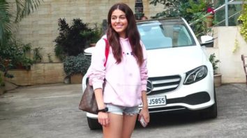 Alaya F spotted at Mukti Foundation Andheri