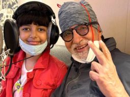 Amitabh Bachchan and Aaradhya Bachchan record music together, Abhishek-Aishwarya are proud parents
