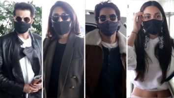 Anil Kapoor, Varun Dhawan, Kiara Advani, Neetu Singh, Anupriya snapped at Airport