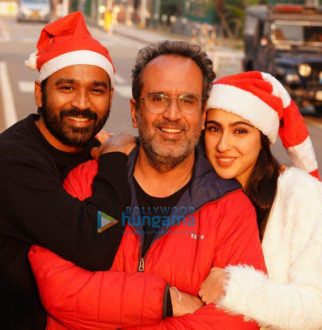 On the sets of the movie Atrangi Re