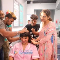 On The Sets Of The Movie Coolie No.1