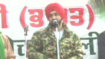 Diljit Dosanjh joins farmers’ protest at Singhu border, urges the govt to accept demands by farmers