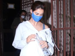 Disha Patani spotted at Dubbing studio Bandra