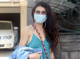 Fatima Sana Shaikh snapped around in Mumbai for meeting in Juhu