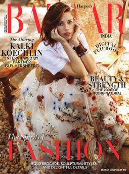 Kalki Koechlin On The Cover Of Harper's Bazaar