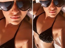 Ileana D’cruz raises the temperature in a black bikini as she soaks in the sun