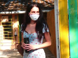 Isabelle Kaif snapped at factory studio versova