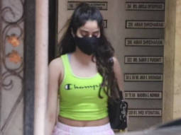 Janhvi Kapoor spotted at Gym Khar