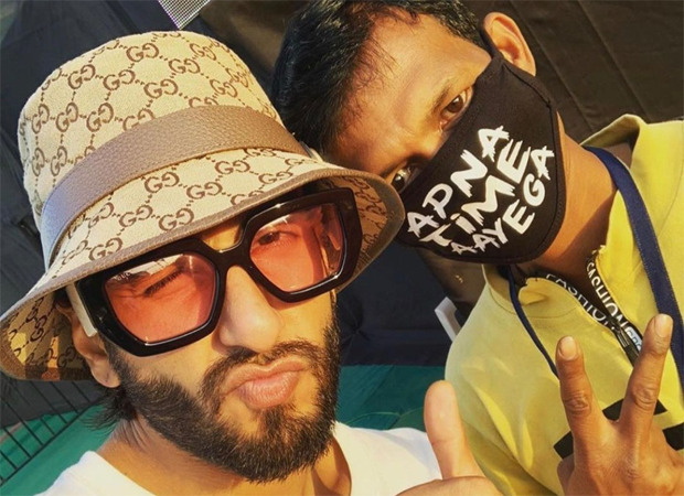 John Cena posts a picture of Ranveer Singh with a fan wearing ‘Apna Time Aayega’ mask 