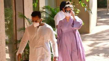 Kareena Kapoor and Saif Ali Khan spotted at Bandra