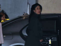 Kareena Kapoor with Taimur snapped at her mother’s home in Khar