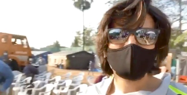 Kartik Aaryan shares a glimpse from the shooting of Dhamaka, watch video Kartik Aaryan shares a glimpse from the shooting of Dhamaka, watch video