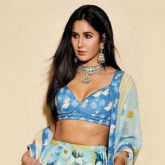 Katrina Kaif’s blue floral lehenga by Anita Dongre is the perfect winter-wedding look!
