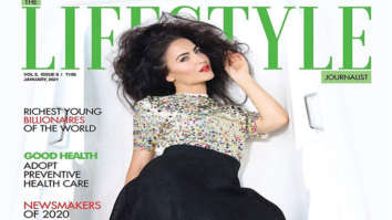 Elli AvrRam on the cover of Lifestyle, Jan 2021