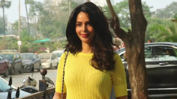 Mallika Sherawat spotted at a clinic in Andheri
