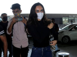 Manushi Chhillar spotted at Airport