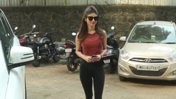 Mouni Roy spotted at a dance rehearsal hall Andheri