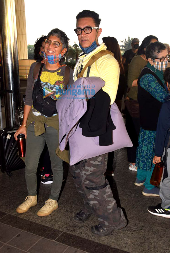 Photos: Aamir Khan, Kiran Rao, Tiger Shroff and others snapped at the airport Photos: Aamir Khan, Kiran Rao, Tiger Shroff and others snapped at the airport