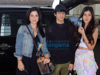 Photos: Arbaaz Khan, Shirley Setia and Maheep Kapoor snapped at the airport